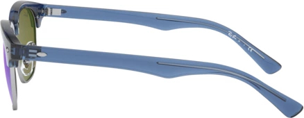 Солнцезащитные очки Ray-Ban Junior Clubmaster RJ9050S 7037B1 Transparent Blue