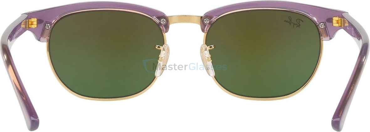 Солнцезащитные очки Ray-Ban Junior Clubmaster RJ9050S 7036A9 Transparent Violet