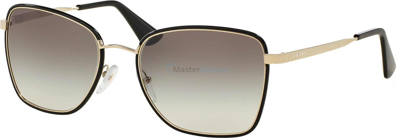 �������������� ���� Prada PR 52SS 1AB0A7 Black/pale Gold