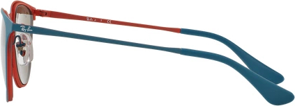 Солнцезащитные очки Ray-Ban Junior Erika Metal RJ9538S 253/5A Rubber Red/torquoise