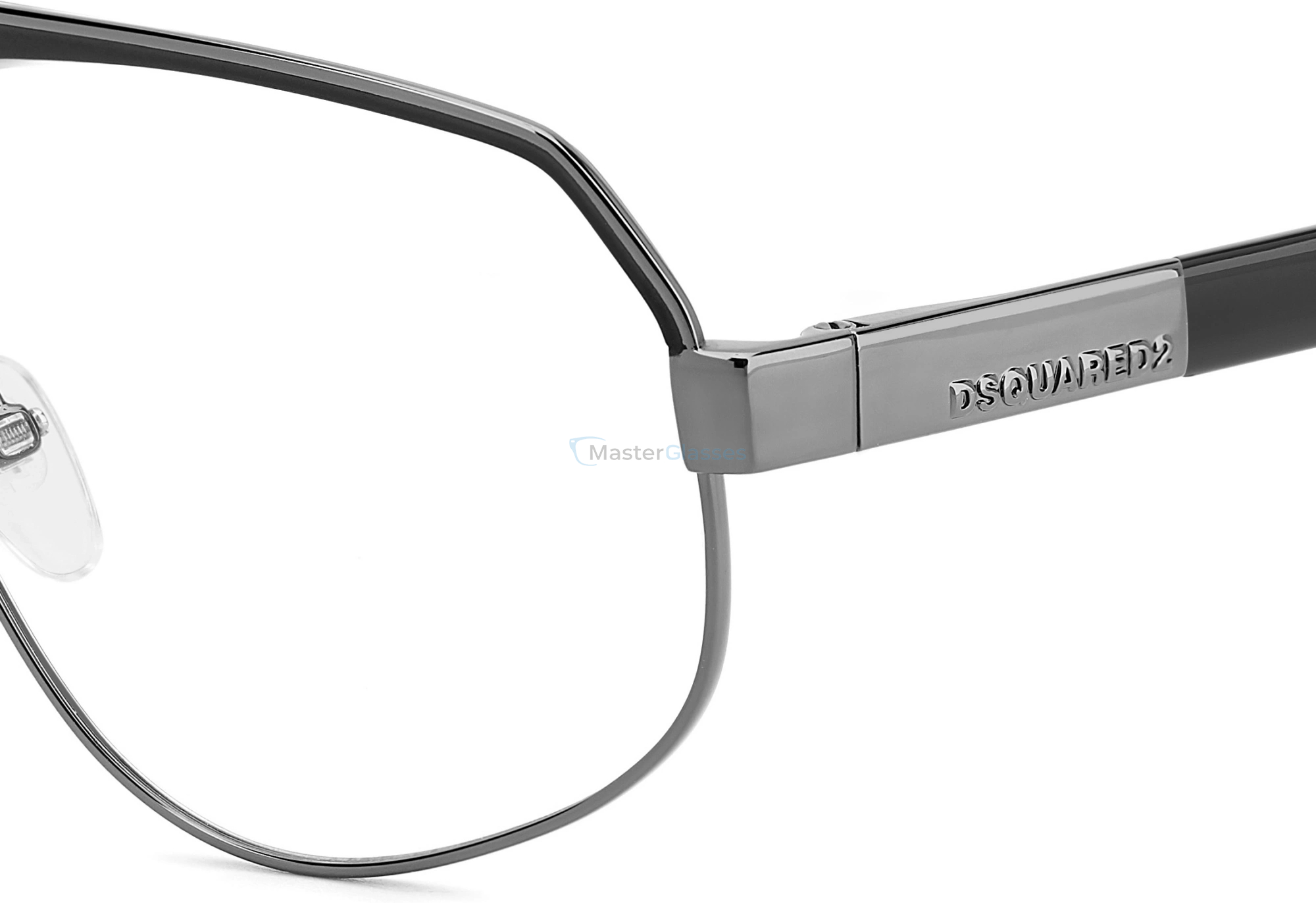  DSQUARED2 D2 0121 V81 Dark Ruthenium Black