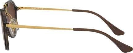 Солнцезащитные очки Ray-Ban Junior Blaze Doublebridge RJ9067SN 152/13 Havana