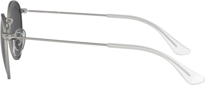 Солнцезащитные очки детские Солнцезащитные очки Ray-Ban Junior Round RJ9547S 279/87 Top Rubber Violet On Silver