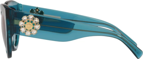 Солнцезащитные очки Versace VE4353BM 53164S Transparent Turquoise