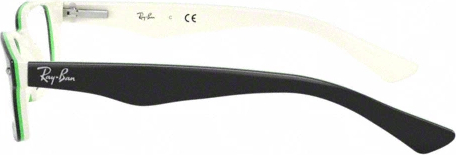 Оправа Ray-Ban RY1530 3820 Top Black On White/green