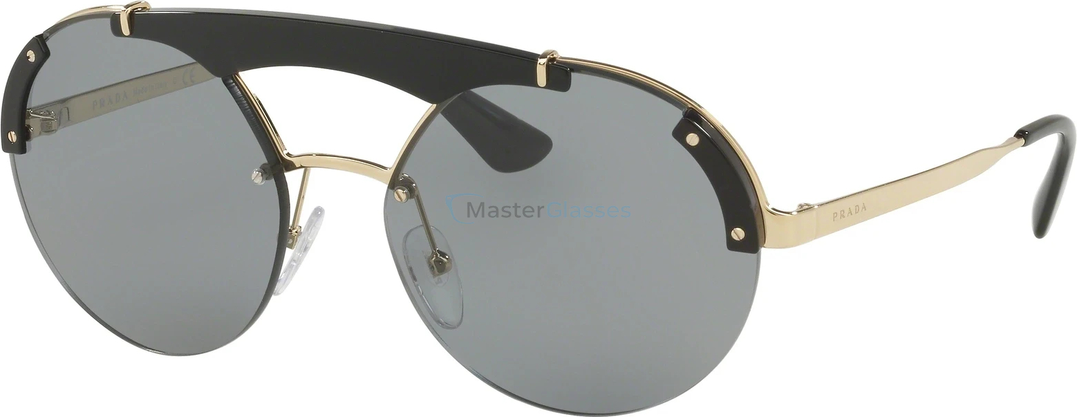 Солнцезащитные очки Prada PR 52US 1AB3C2 Pale Gold/black