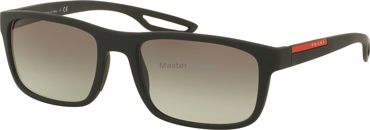 �������������� ���� Prada Linea Rossa PS 03RS DG00A7 Black Rubber