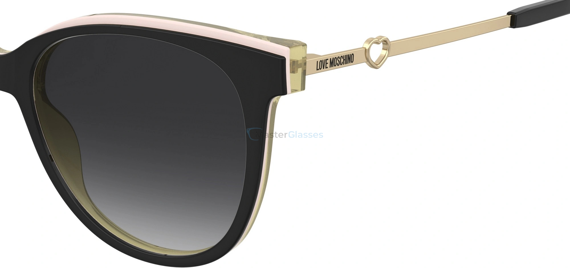   MOSCHINO LOVE MOL085/S SDK Black Multicolor