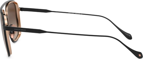 Солнцезащитные очки Giorgio Armani AR6086 300113 Matte Black/bronze