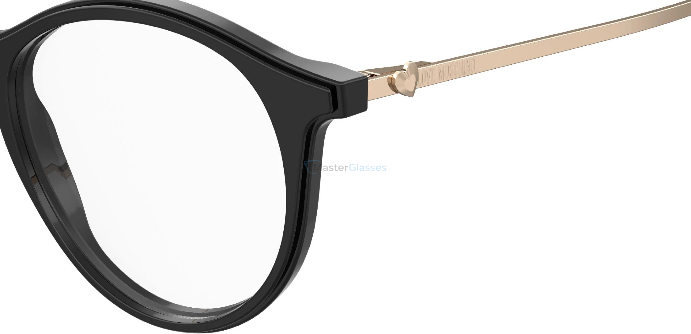  MOSCHINO LOVE MOL578 807, : BLACK