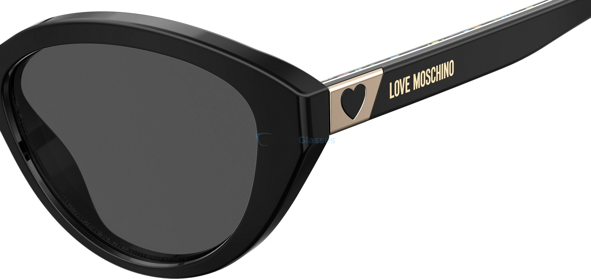   MOSCHINO LOVE MOL033/S 807, : BLACK, GREY