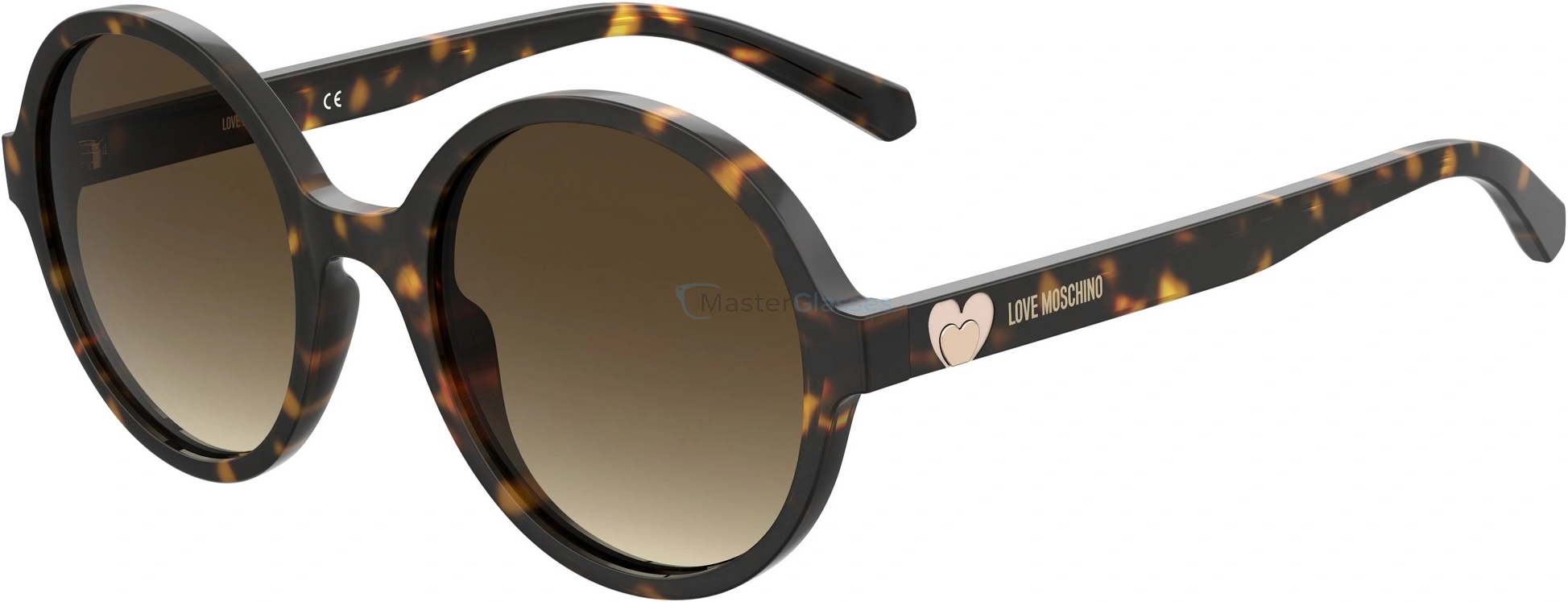   MOSCHINO LOVE MOL050/S 086,  HVN, BROWN SF