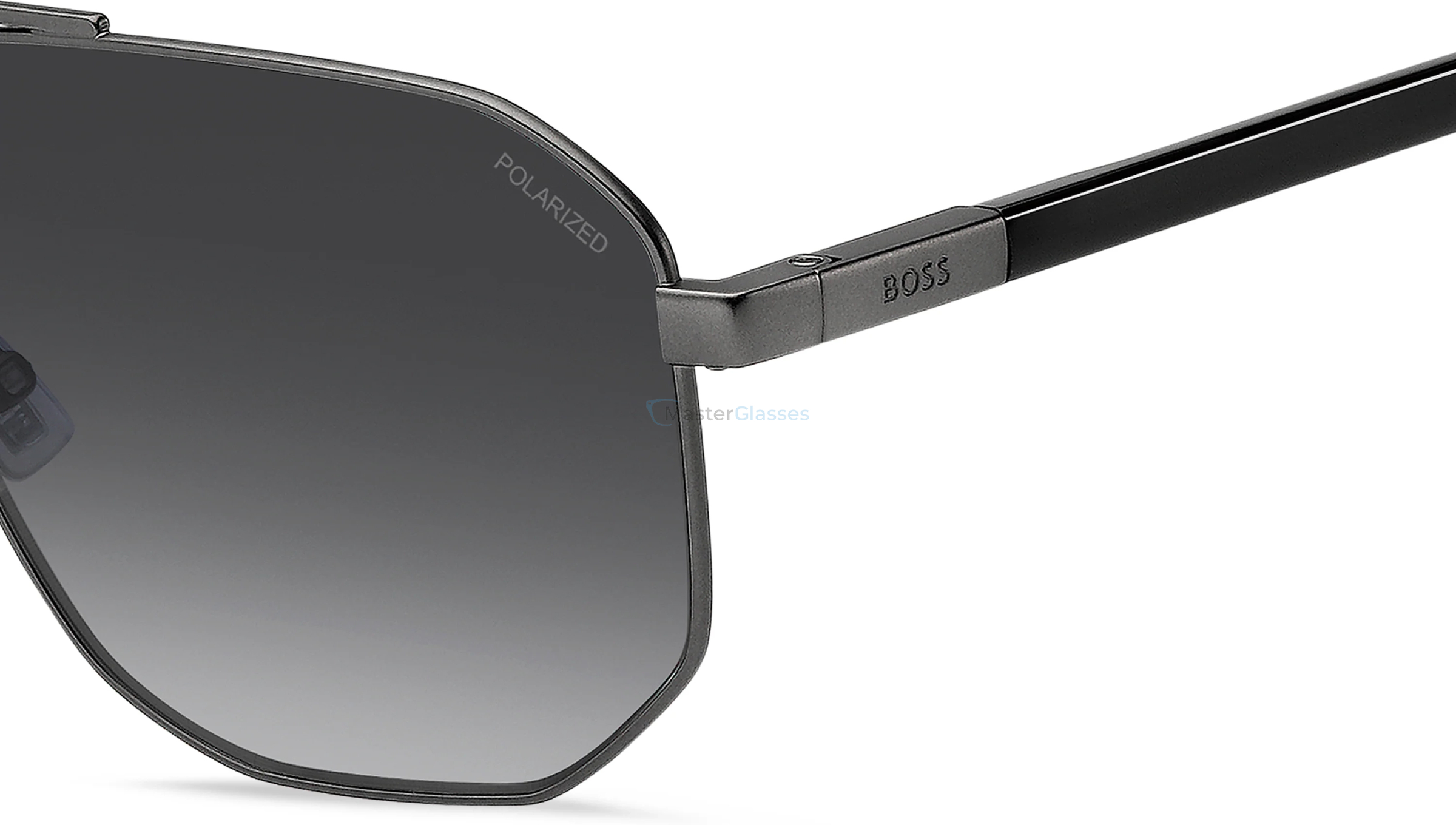   HUGO BOSS 1832/S R80 Matte Dark Ruthenium