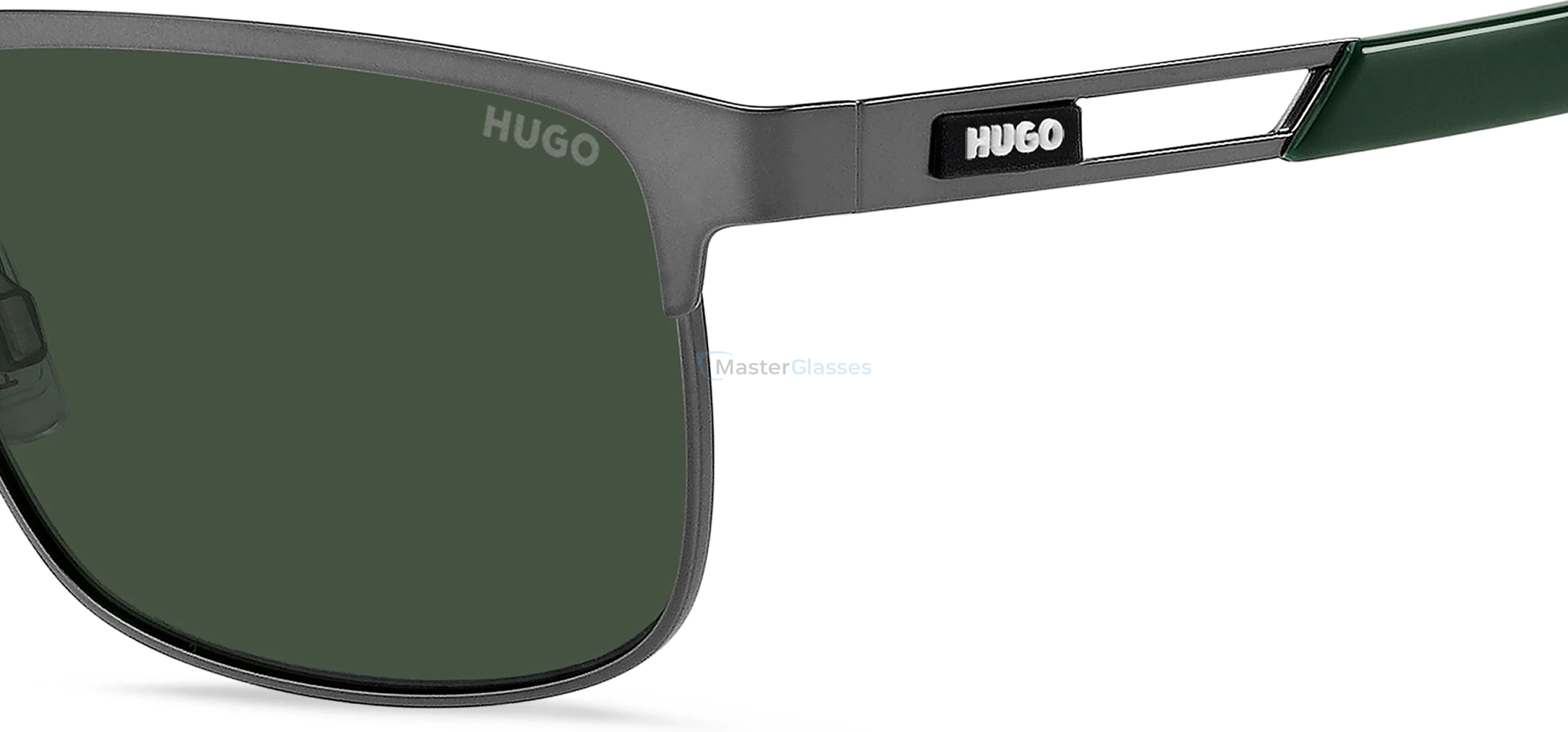   HUGO BOSS HG 1385/S R80 Matte Dark Ruthenium