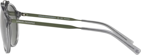 Солнцезащитные очки Armani Exchange AX4069S 82439A Transparent Dark Grey