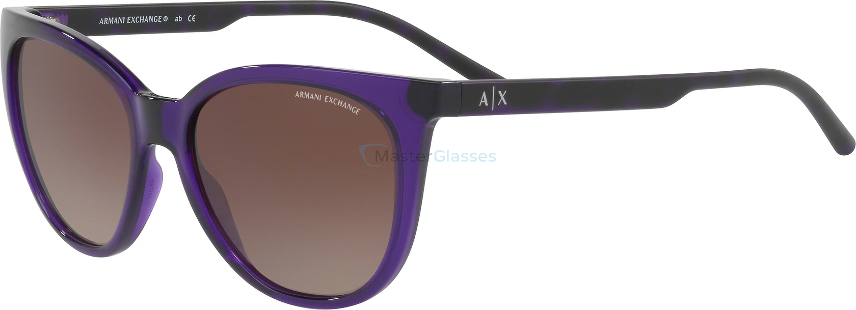   Armani exchange AX4072S 823613 Transparent Purple