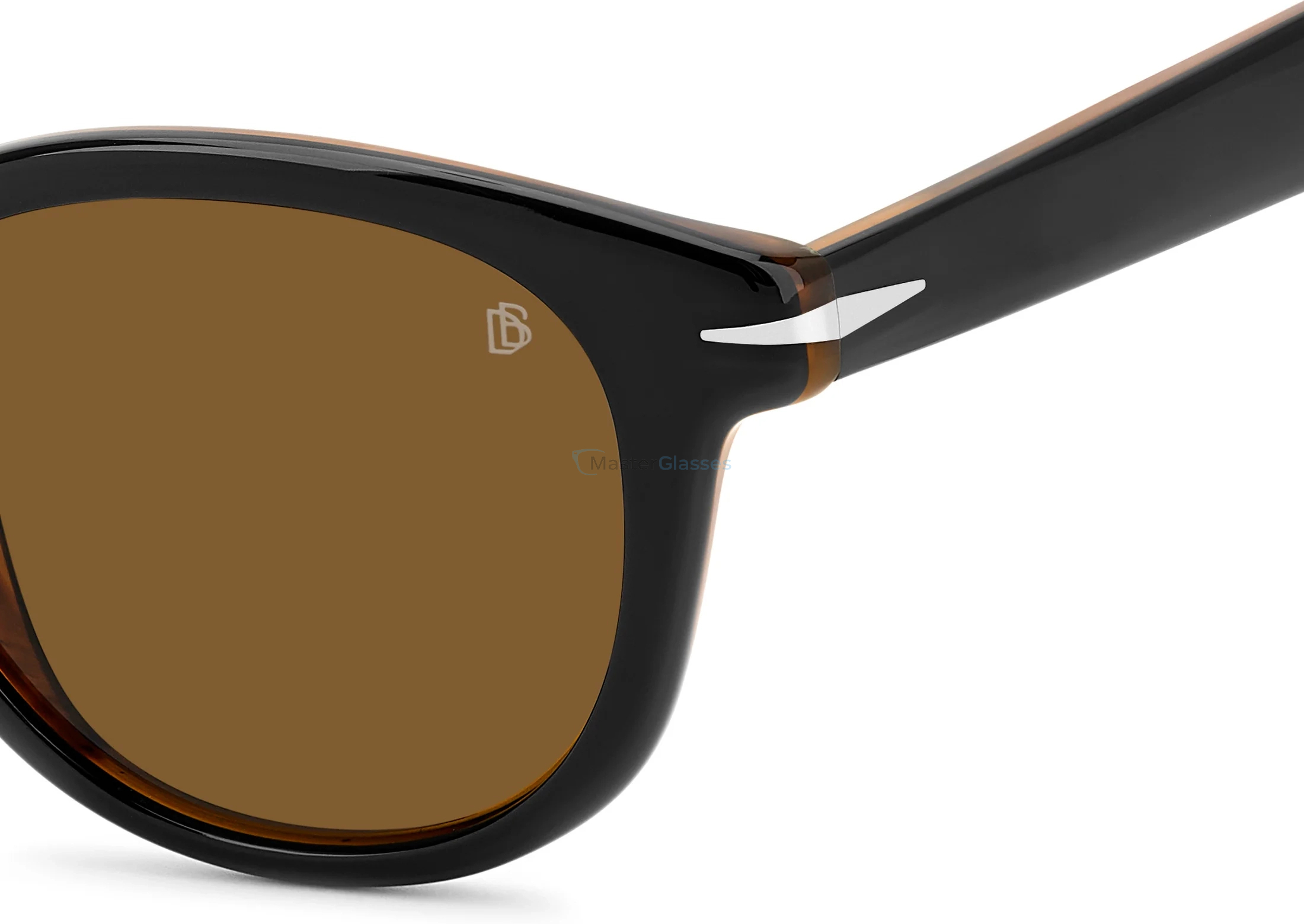   DAVID BECKHAM DB 1198/S 05K Black Striped Brown