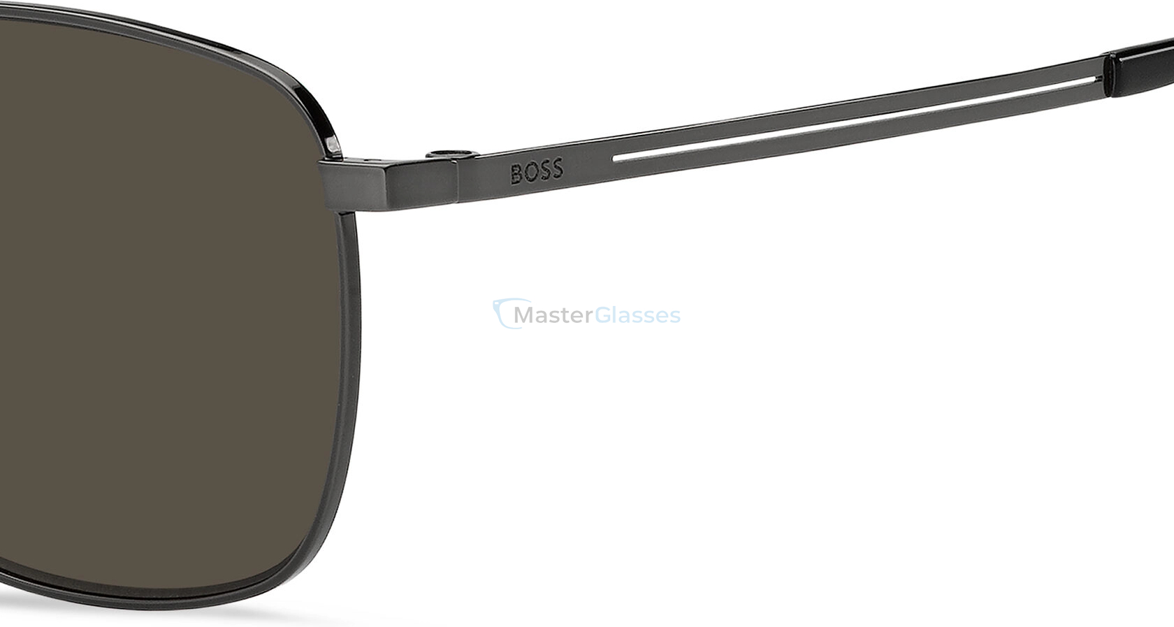   HUGO BOSS 1870/F/S V81 Dark Ruthenium Black