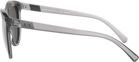Солнцезащитные очки Armani Exchange AX4086S 82396G Transp Smoke/metallized Grey