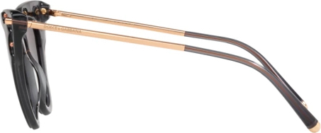 Солнцезащитные очки Dolce & Gabbana DG4340 501/8G Top Black On Black Transparent