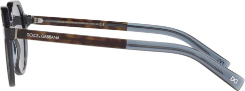 Солнцезащитные очки Dolce & Gabbana DG4353 320980 Top Havana On Transp Blue