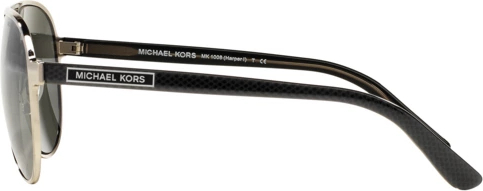 �������������� ���� Michael kors Harper I MK1008 10866G Silver/black Carbon Fiber