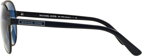 Солнцезащитные очки Michael kors Harper I MK1008 108580 Drk Mtt Gnmtl/blue Carbon Fbr