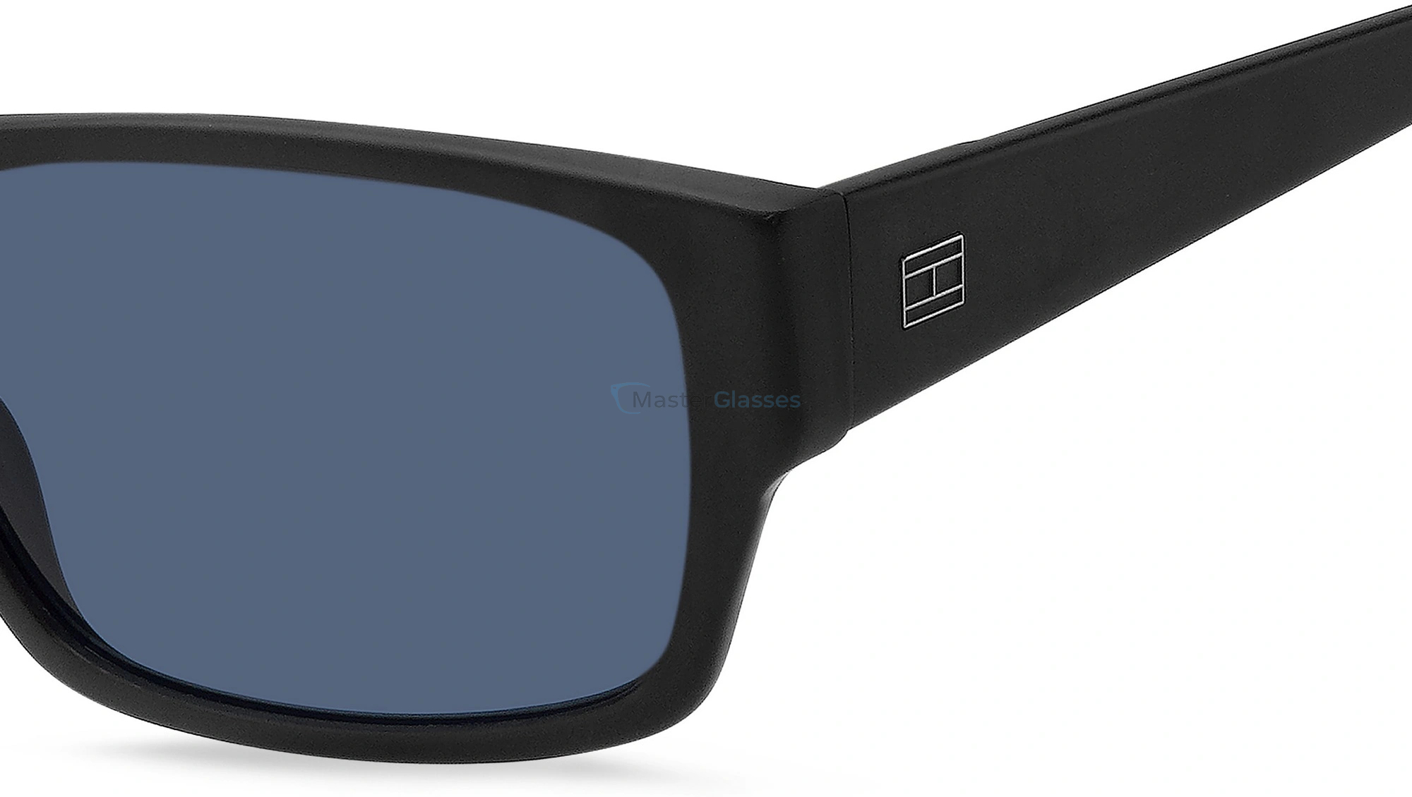   TOMMY HILFIGER TH 2017/S 003,  MATTE BLACK, BLUE