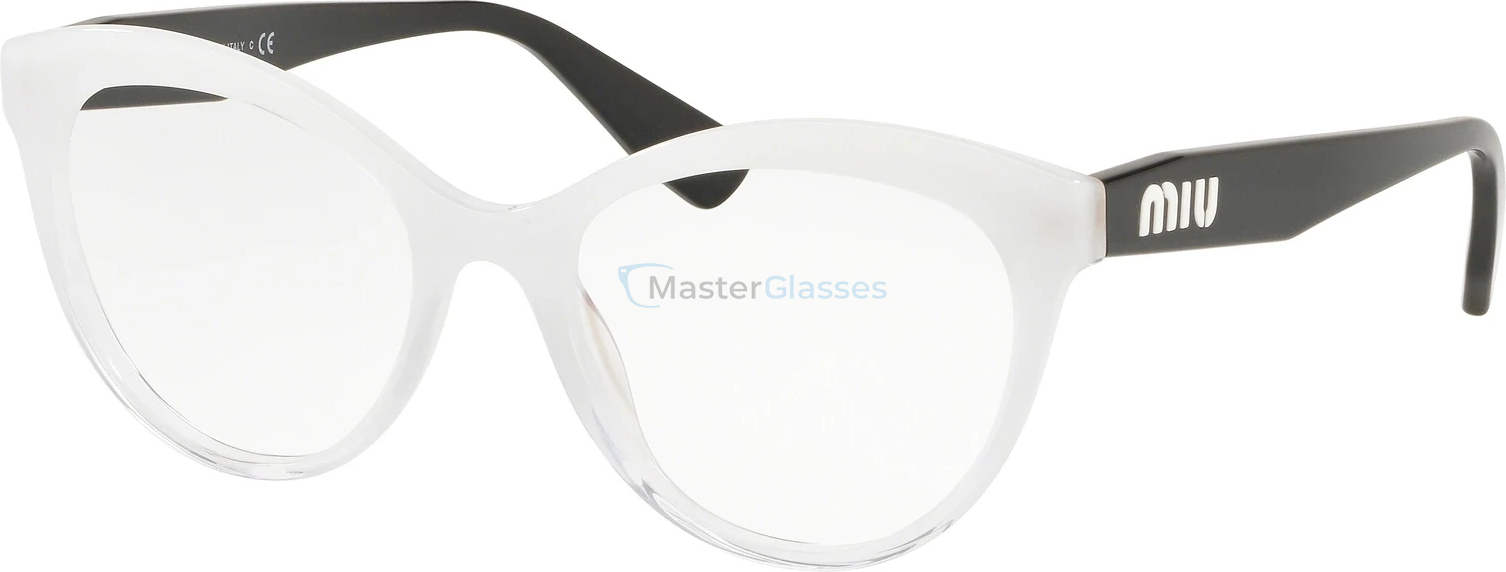 Оправа MIU MIU Core Collection MU 04RV 1151O1 White Glitter Grad Transparent