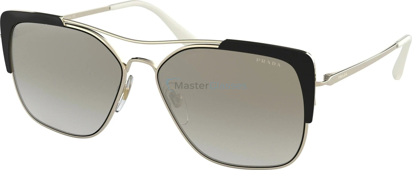 Солнцезащитные очки Prada Conceptual PR 54VS AAV5O0 Pale Gold/black