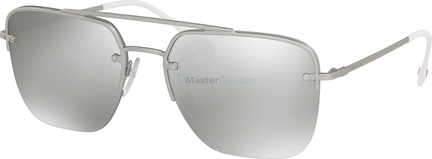 �������������� ���� Prada Linea Rossa Lifestyle PS 54SS QFP2B0 Silver Rubber