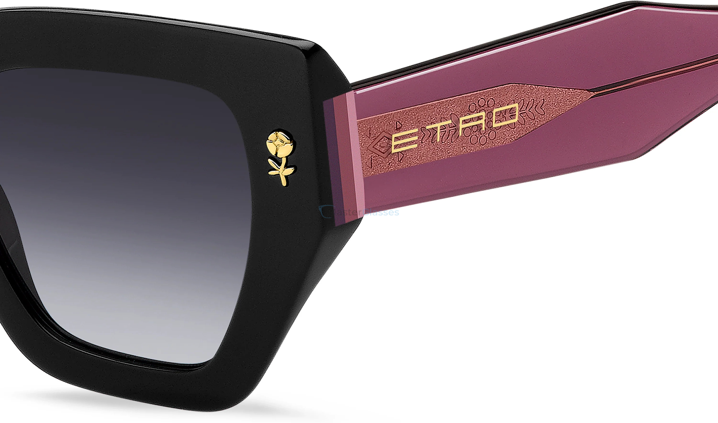   ETRO 0010/S HK8 Black Violet