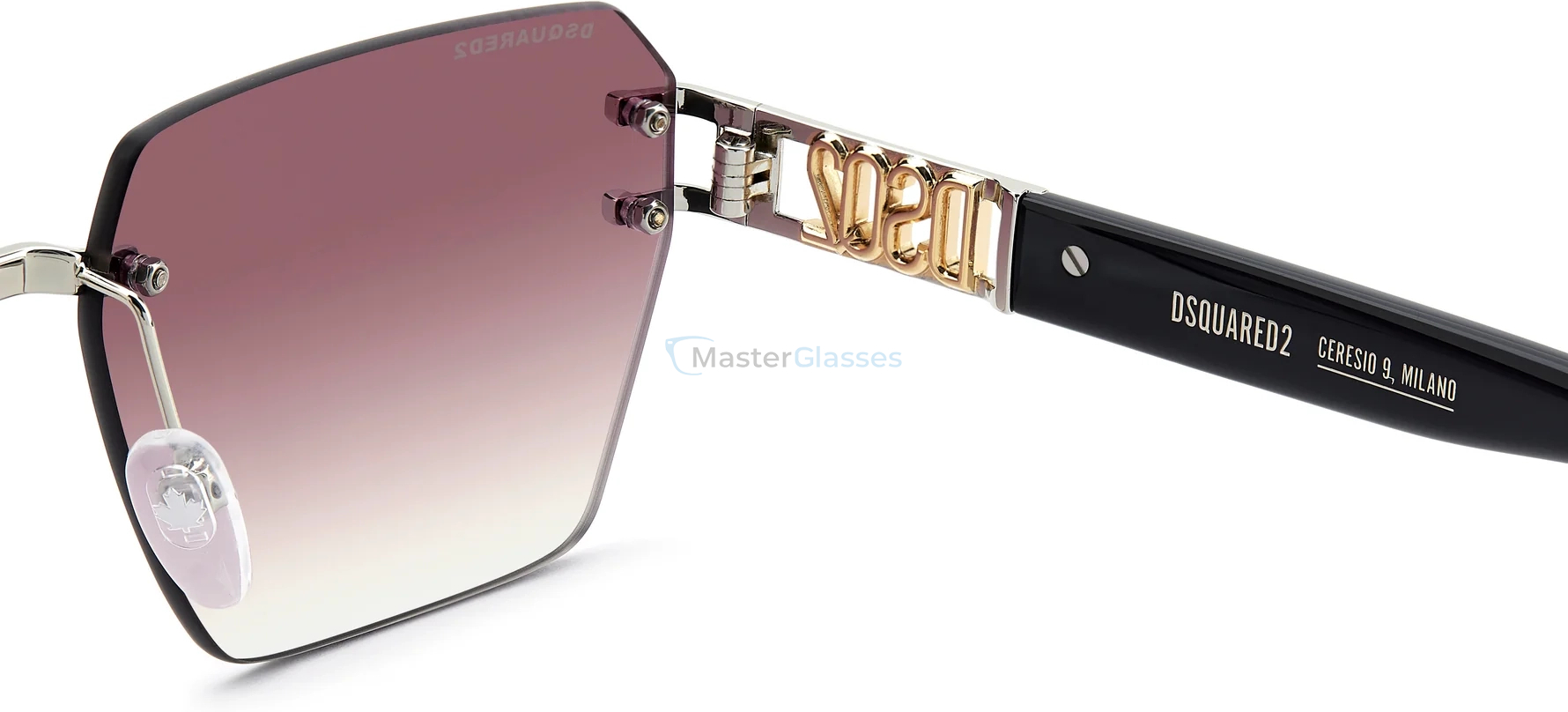   DSQUARED2 D2 0173/S I20 Gold Palladium