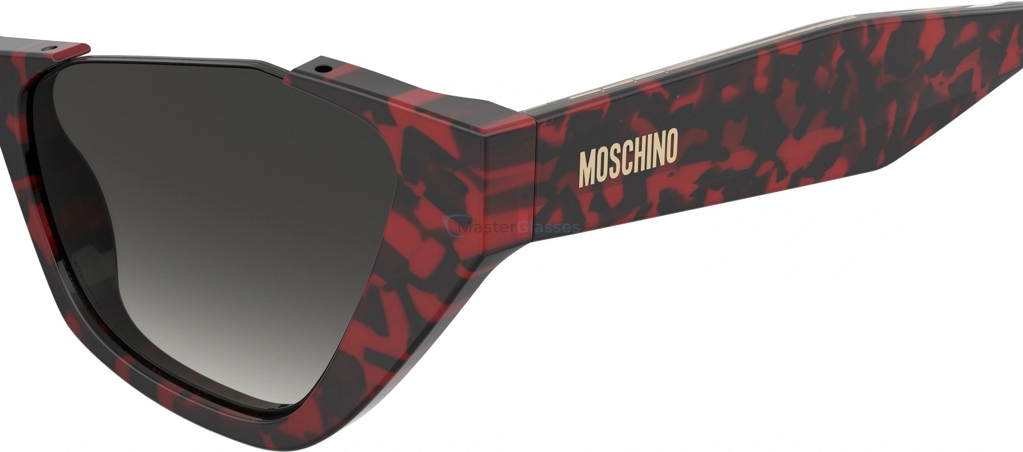   MOSCHINO MOS197/S 0UC Red Havana