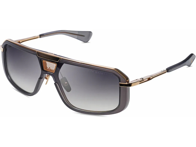 DITA MACH-EIGHT DTS400-A-02, : SATIN CRYSTAL GREY - WHITE GOLD, GREY TO CLEAR
