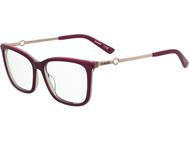 MOSCHINO LOVE MOL665 9KF Burgundy Multicolor