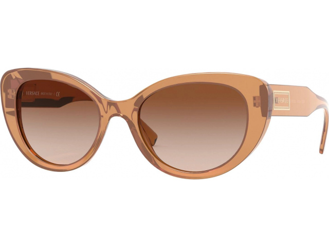 Солнцезащитные очки Versace VE4378 532613 Transparent Brown