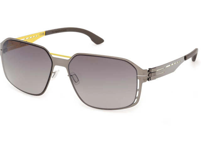 Ic! Berlin IA AMG 17 YELLOW BRIDGE-SHINY GRAPHITE/SHINY GRAPHITE-YELLOW 60