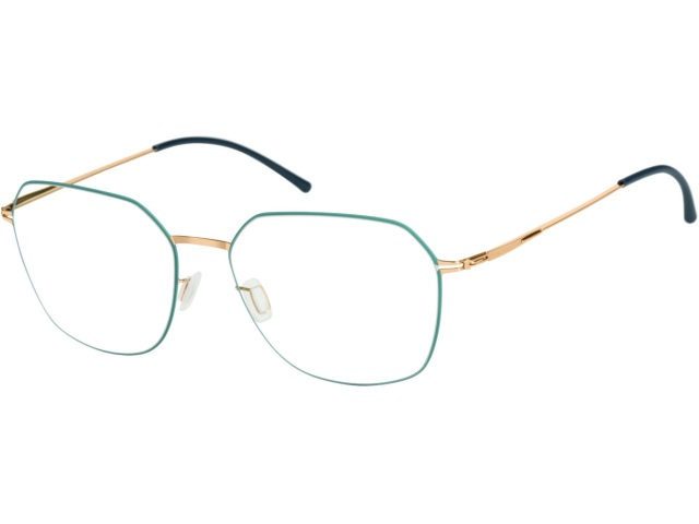 Ic! Berlin IC ADA ROSE-GOLD-AQUA CIRCLE/MARINE BLUE 54