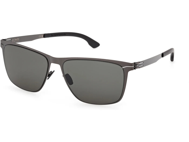 Ic! Berlin IC CHARLIE GUN-METAL/BLACK 57