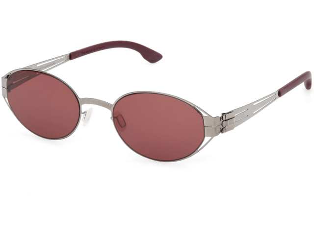 Ic! Berlin IC NOEMI SHINY GRAPHITE/DARK-RED 54