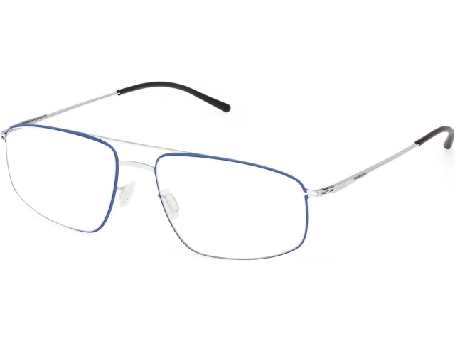 Ic! Berlin IC VIK MONDRIAN BLUE-FASHION SILVER CIRCLE/BLACK 55