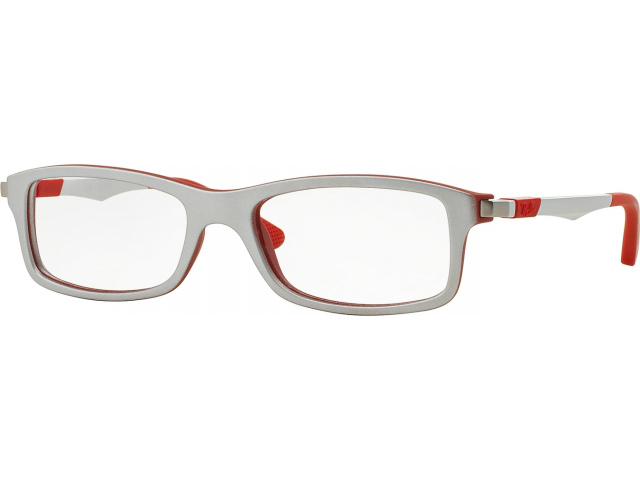  Ray-Ban RY1546 3632 Top Metallic Silver On Red