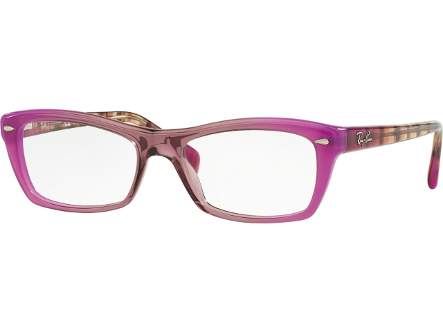  Ray-Ban RX5255 5489 Grad Antique Pink On Pink
