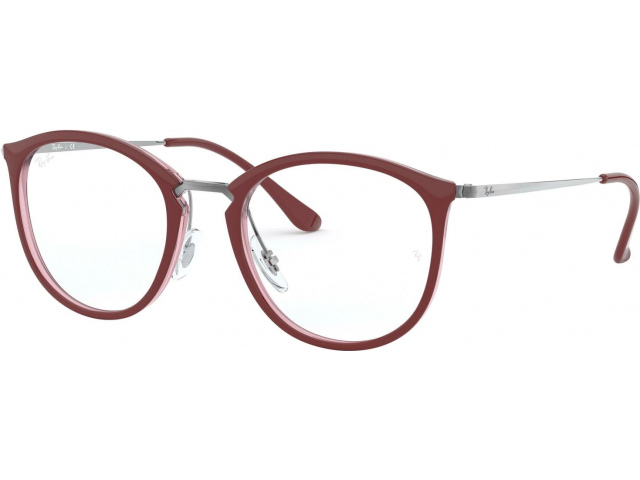 Оправа Ray-Ban RX7140 5970 Top Bordeaux On Trasp Red