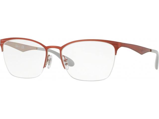 Оправа Ray-Ban RX6345 2921 Silver Top Red
