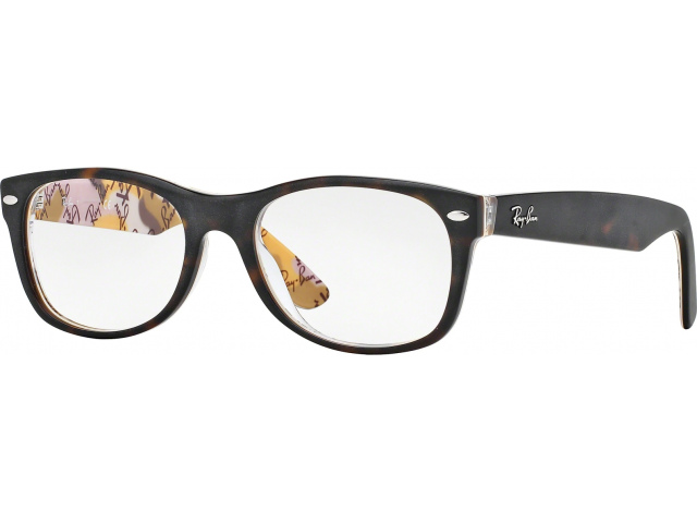  Ray-Ban New Wayfarer RX5184 5409 Top Mat Havana Su Tex Camuflag