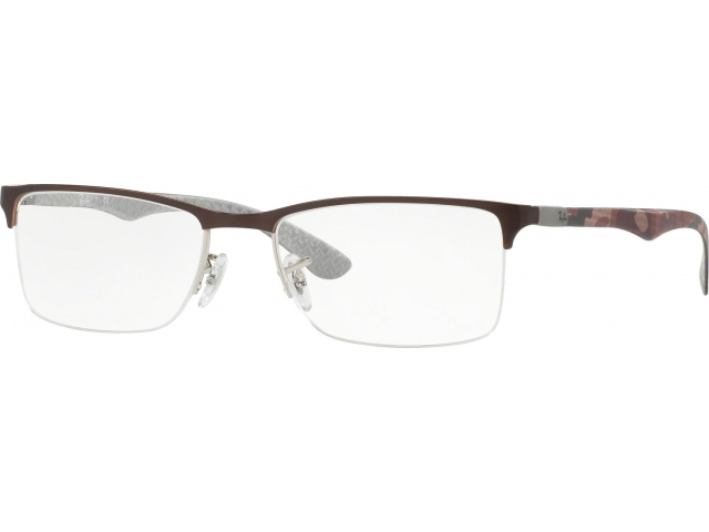 Оправа Ray-Ban RX8413 2892 Silver Top On Brown