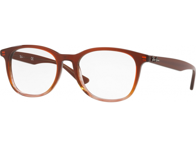  Ray-Ban RX5356 5767 Brown On Stripped Brown