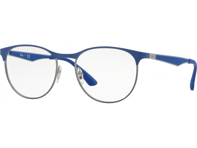  Ray-Ban RX6365 2889 Gunmetal Top On Elecrtic Blue